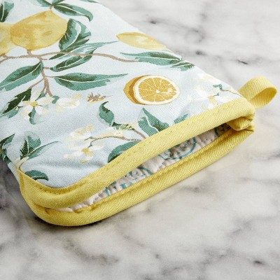 Lemon Whimsy Oven Mitt 2pc Set - Martha Stewart
