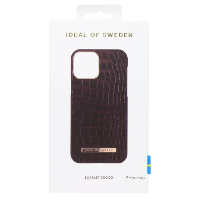 iDeal of Sweden Atelier Case for Apple iPhone 13 Pro - Scarlet Croco