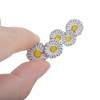 Unique Bargains Chrysanthemums Candied Haws Shape Shoelace Charms 1 Pair - 3 of 4