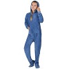 Footed Pajamas - Family Matching - Under The Sea Hoodie Chenille One Piece For Boys, Girls, Men and Women | Unisex - 2 of 4
