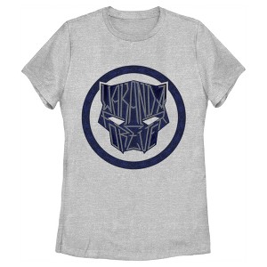 Women's Black Panther: Wakanda Forever Panther Logo T-Shirt - 1 of 4