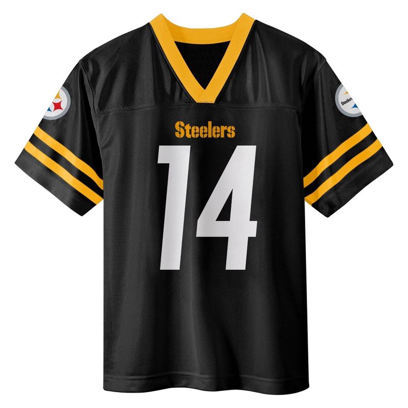 NFL Pittsburgh Steelers Boys' Short Sleeve Pickens Jersey, 2 of 4