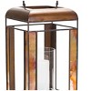 Metal Lantern – Bronze Finish with Glass Panels – 17.25"H Candle Holder By Melrose - 3 of 3