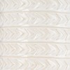 Sagebrook Home 10"Hx6" Diameter, Ceramic Aztec Vase in Ivory/Beige - Add Elegance and Charm to Your Space with this Beautiful Ceramic Vase for Floral - 4 of 4
