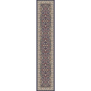 Ancient Garden 57078 Blue/Ivory 2.2X11 Runner - 1 of 4