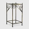 Square Iron Plant Stand Black/Gold - Ore International - image 2 of 4