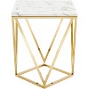 Modway Vertex Gold Metal Stainless Steel End Table - 2 of 3