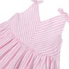 Hope & Henry Girls' Sleeveless Bow Shoulder Swing Dress, Infant - 2 of 4