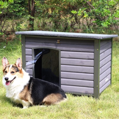 Portable Igloo Style Dog House ¨C Weatherproof, Insulated Pet Shelter for Small & Medium Dogs, Indoor & Outdoor Use