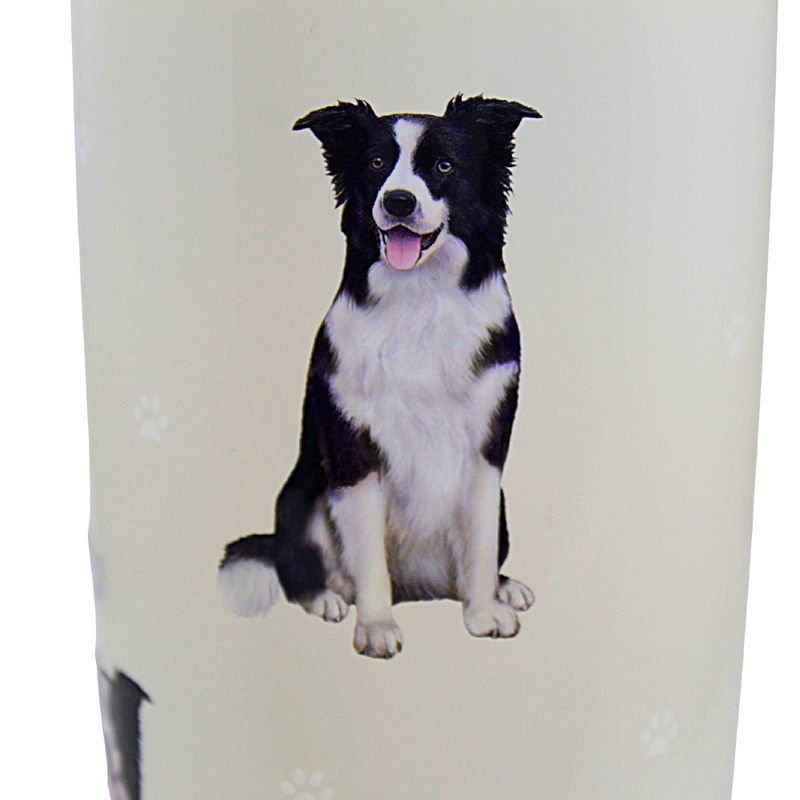 E & S Imports 7.0 Inch Border Collie Serengeti Tumbler Hot Or Cold Beverages Tumblers, 3 of 4