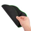 Insten Mouse Pad with Wrist Support Rest, Stitched Edge Mat, Ergonomic Support, Pain Relief Memory Foam, Arc, Black, 10.5 x 9 inches - 3 of 4