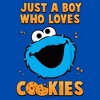 Boy's Sesame Street Just a Boy Who Loves Cookies T-Shirt - 2 of 4