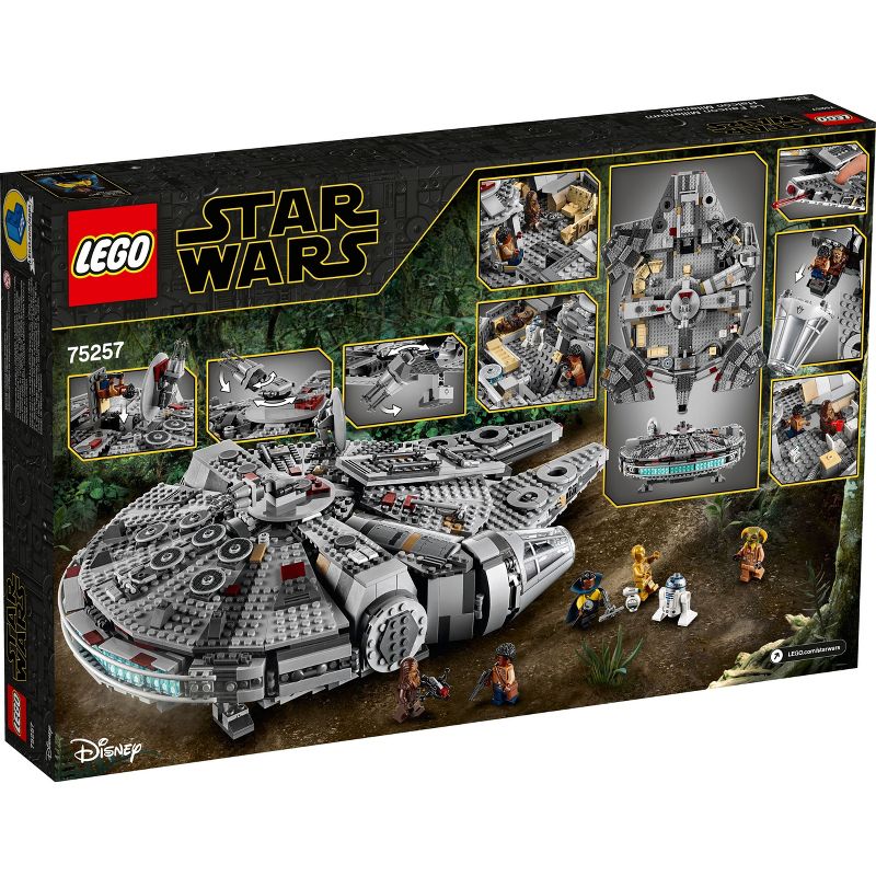 LEGO Star Wars Millennium Falcon Building Set 75257, 5 of 14