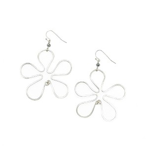 Alegria Accessories Hibiscus silver earrings - 1 of 2