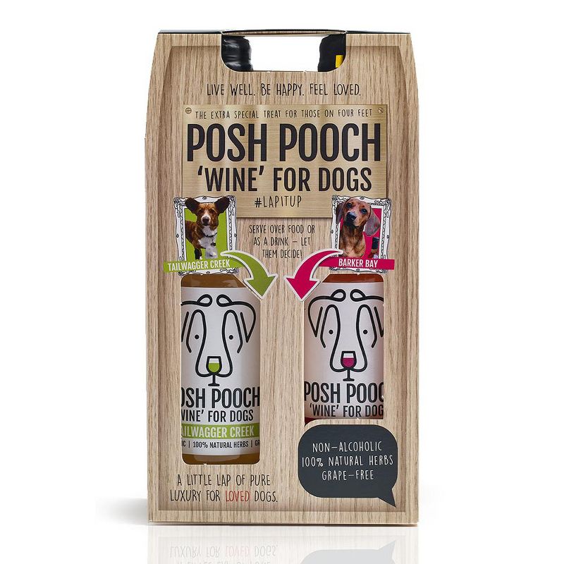 American Pet Supplies Posh Pooch Dog Wine Duo Pack, 1 of 5