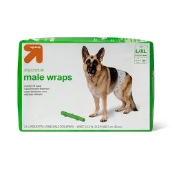 Male Wrap Dog Diapers - 24ct - up & up™