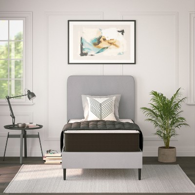 Flash Furniture Dream 10 Inch Hybrid Mattress, High Density Foam and Pocket Spring Mattress in a Box, CertiPur-US Certified Foam