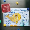 Pavilion Gift Company - Swear Too Much - 3.5" Tin Magnet - Magnets - 2 of 4