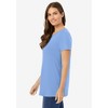 Woman Within Plus Size Perfect Crewneck Tunic - 4 of 4