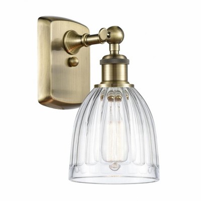 Brookfield - 1 Light Wall Sconce In Industrial Style-9 Inches Tall and 5.75 Inches Wide