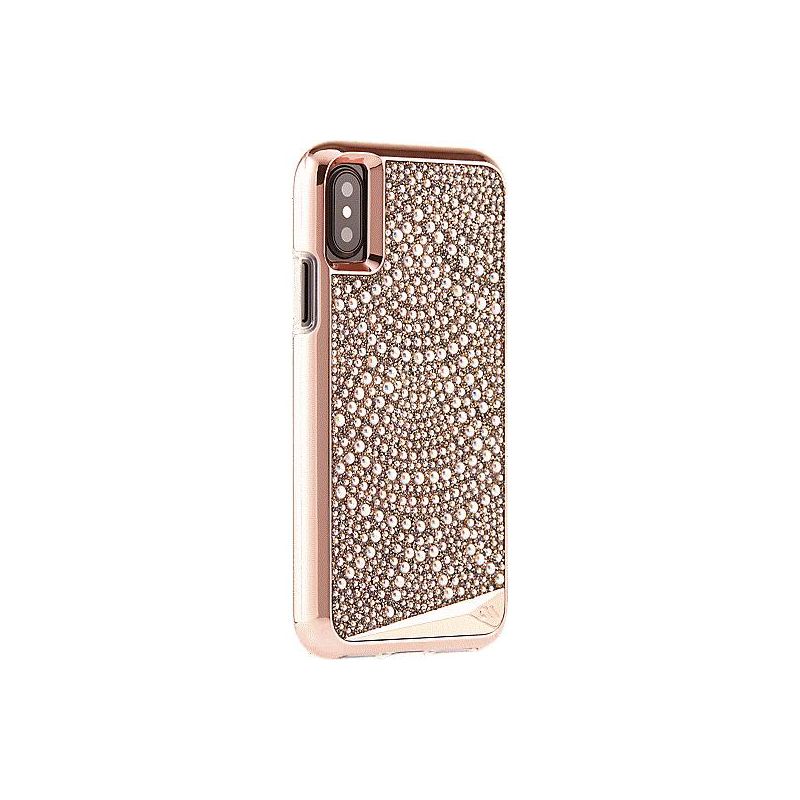 Case-Mate Brilliance Lace Case for iPhone XS/X - Rose Gold, 1 of 4