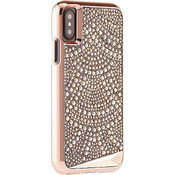 Case-Mate Brilliance Lace Case for iPhone XS/X - Rose Gold