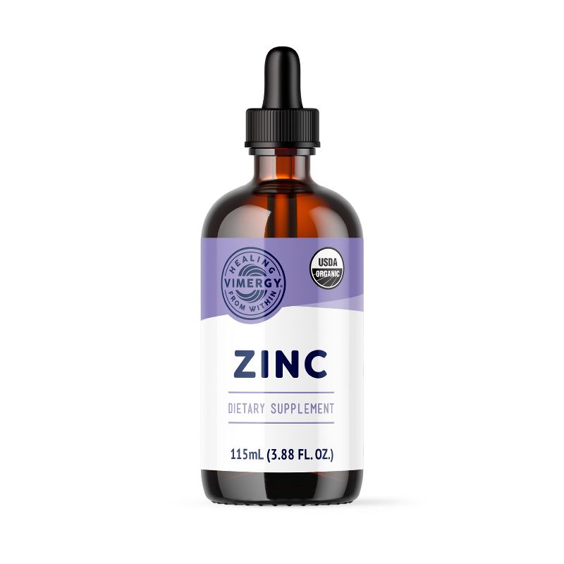 Vimergy Organic Liquid Zinc, Trial Size - 30 Servings, 4 of 12