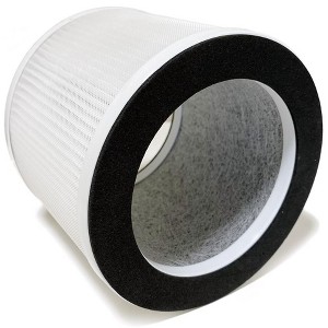 Nispira True HEPA Filter Replacement Compatible with Rigoglioso Air Purifier GL-2109 GL2109. 1 Pack - 1 of 4
