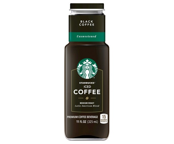 Starbucks Iced Coffee Black Unsweetened - 11 fl oz Can