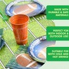 JOYIN 72 Pcs Party Cups Bulk, Disposable Plastic Party Cups Tableware for Birthday Party Supplies, Party Decorations - 3 of 4