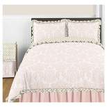 3pc Amelia Full/Queen Kids' Comforter Bedding Set Pink and Gold - Sweet Jojo Designs
