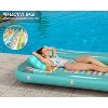 Jasonwell 4-in-1 Inflatable Tanning Lounger, Sun Tan Tub & Pool Raft, Water-Filled Mat for Adults & Kids (Large), Green with Reflective Base - 3 of 4