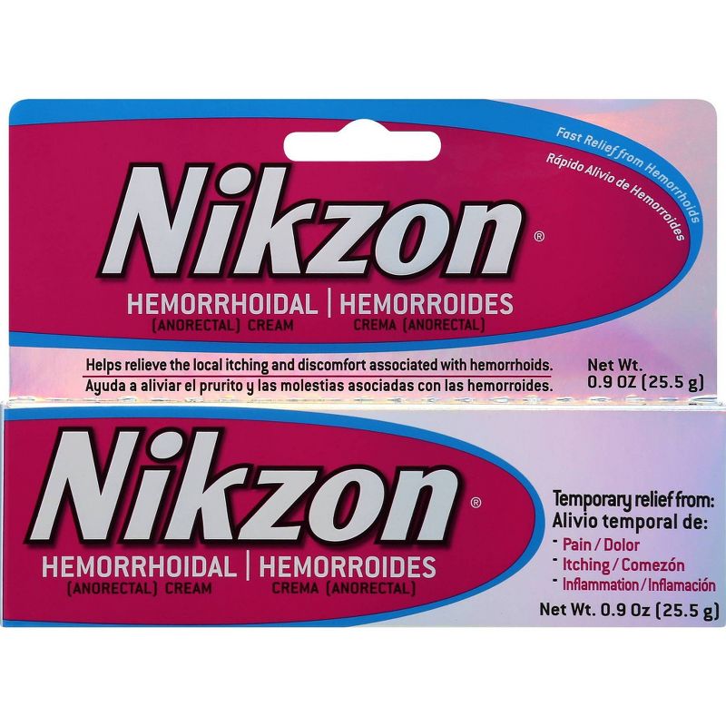 Nikzon Hemorrhoidal Cream - 0.9oz, 1 of 6