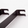Aladdin Steel Spring Mount Clips for Hanging Oil Lamp, Fit H175 Hanging Lamp Frame, 2.75 x .375 in, Set of 3, Black - 3 of 4