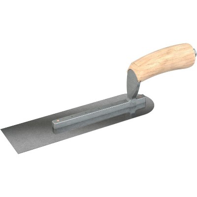 Bon Tool 66-255 Pipe Trowel - Car Steel - 10.5 X 3 - Wood