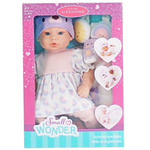 Madame Alexander 14'' Small Wonder Light Skin Tone Baby Doll Activity Gym - 1 of 4