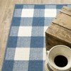 Oriental Weavers Meridian 2598V Blue/ Ivory Indoor/Outdoor Area Rug - 2'3" x 7'6" - 4 of 4