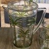 Gulches 2.75 Quarts Palm Tree Design Unbreakable Plastic Water Pitcher with Lid - BPA Free, Ideal for Drinks & Juices, with Spout - 4 of 4