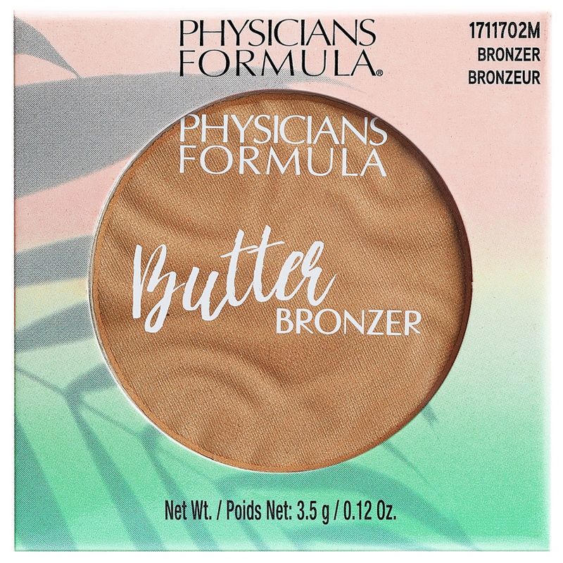 PhysiciansFormula Butter Bronzer Mini - Bronze - 0.12oz: Murumuru Infused, Radiant Glow, Soft-Focus Pigments, 1 of 8