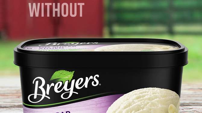 Breyers No Sugar Added Vanilla Frozen Dairy Dessert - 48oz, 2 of 8, play video