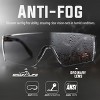 Bison Life Boxer Anti Fog Safety Glasses with Adjustable Temple & Built-in Side Shield, Protective Eyewear - 3pk - 2 of 4