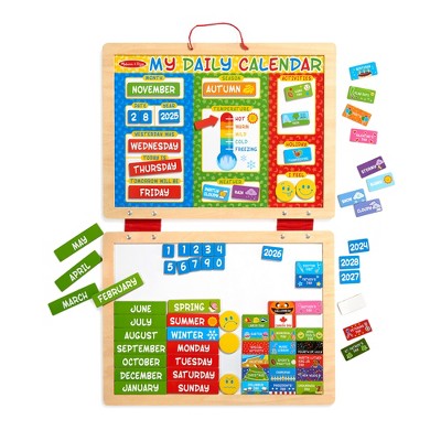 Melissa & Doug My First Daily Magnetic Calendar : Target