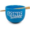 Just Funky Sonic The Hedgehog Japanese Dinnerware Set | 14-Ounce Ramen Bowl and Chopsticks - 2 of 4