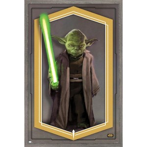 Trends International Star Wars: The High Republic - Yoda Framed Wall Poster Prints - 1 of 4