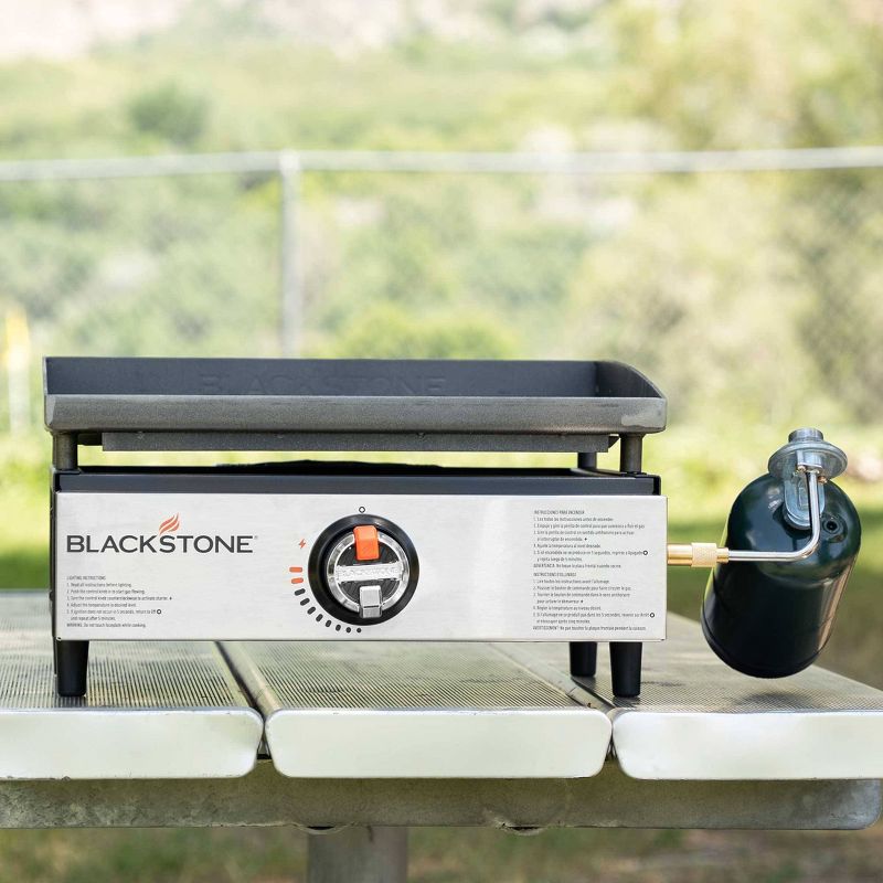 Blackstone 17&#34; Tabletop Griddle Gas Grill 2142 - Black, 5 of 8