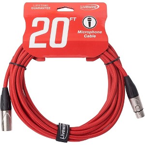 Livewire Braided XLR Microphone Cable - 1 of 4