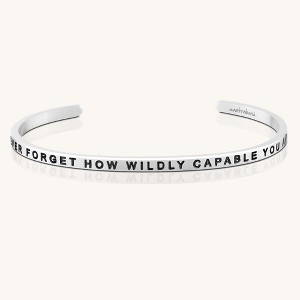 Mantra Jewelry - Never Forget How Wildly Capable You Are - 1 of 4
