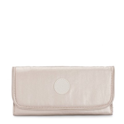 Kipling Money Land Metallic Snap Wallet