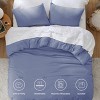 Bedsure | 3Pcs Beige Soft Warm Imitation Washed Cotton Bed Comforter Sets for All Seasons - 4 of 4