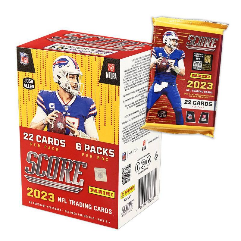 2023 Panini NFL Score Football Trading Card Blaster Box, 2 of 4